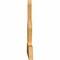 Ekena Millwork Saratoga Rough Sawn Timber Gable Bracket, Western Red Cedar, 72"W x 30"H x 2"D x 6"F, 10/12 Pitch GBW072X30X0206SAR00RWR - alternate 2